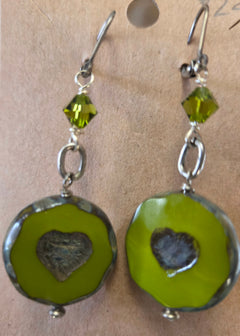 Czech Glass Designer Earrings