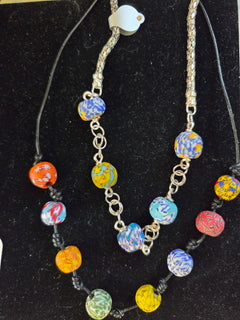 African Trade Beads necklace